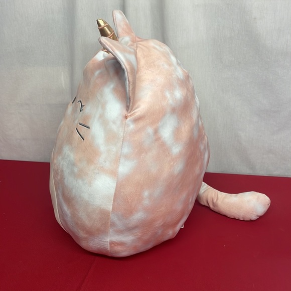 Squishmallow Feodora Cat Caticorn Pink White Large 16" Kellytoys - Picture 2 of 4